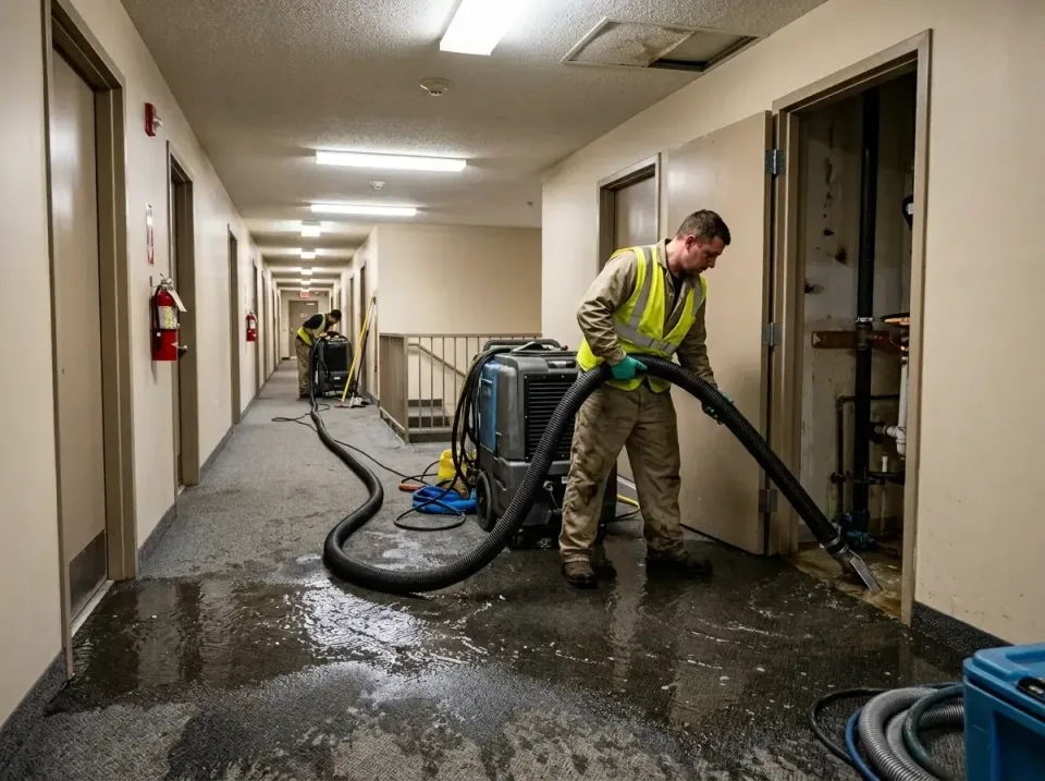 multi-unit-apartment-hallway-f-005 — frequently asked questions, Emergency Burst Pipe Water Extraction & Removal in Parkston…